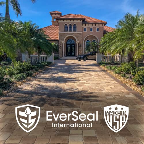 Everseal מוכן לשימוש במרסס 2-גל רטוב למראה לבנים ובטון דקורטיבי אוטם מגן | חודר מבריק גבוה | מבוסס מים לא רעילים | עמיד במים | מיוצר בארהב